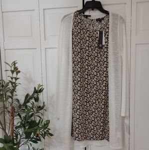 🍒 NWT As U Wish 2 piece junior outfit (dress and open front cardigan) size M 🍒